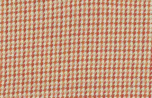 TWO-TONE HOUNDSTOOTH - CORAL