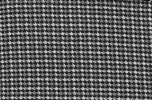 TWO-TONE HOUNDSTOOTH - ONYX