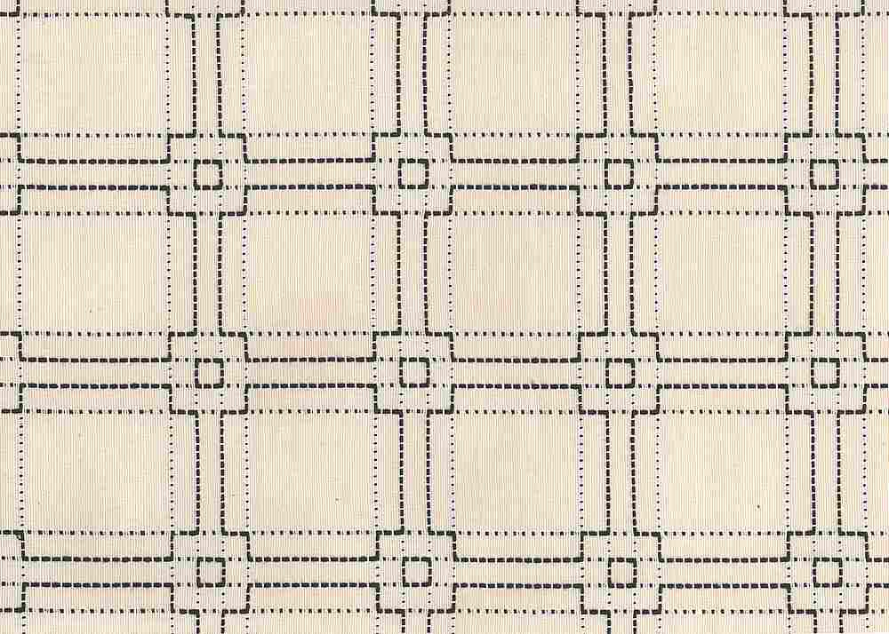 SQUARE STITCH - BLACK ON WHITE