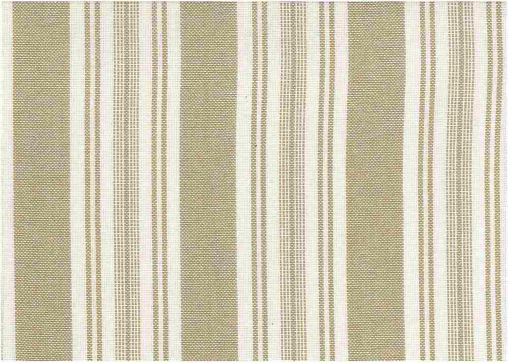 LINEN LOOK TICKING - BISCOTTI