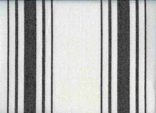 HARBOR STRIPE - BLACK ON WHITE