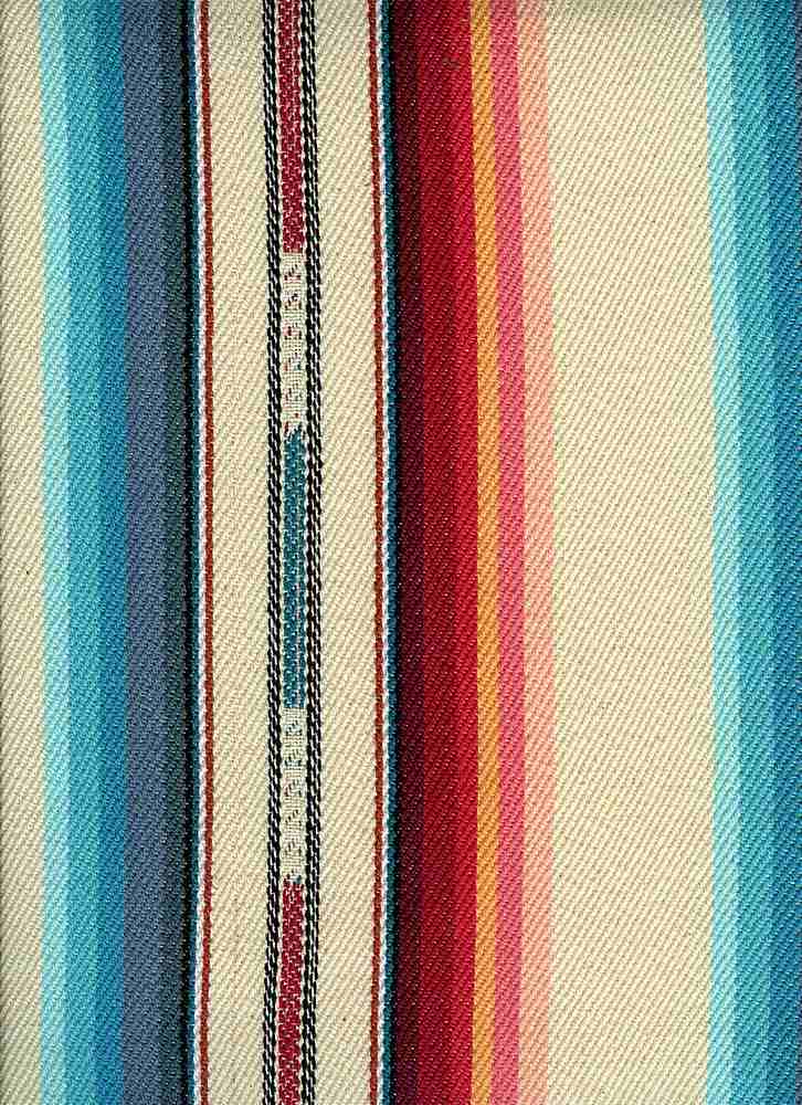 SILVER CITY STRIPE - CREAM MULTI