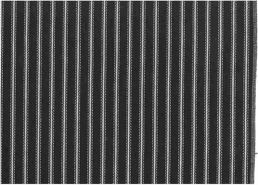 RETRO TICKING - WHITE ON BLACK