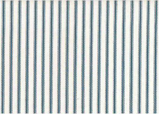 RETRO TICKING - NAVY ON WHITE