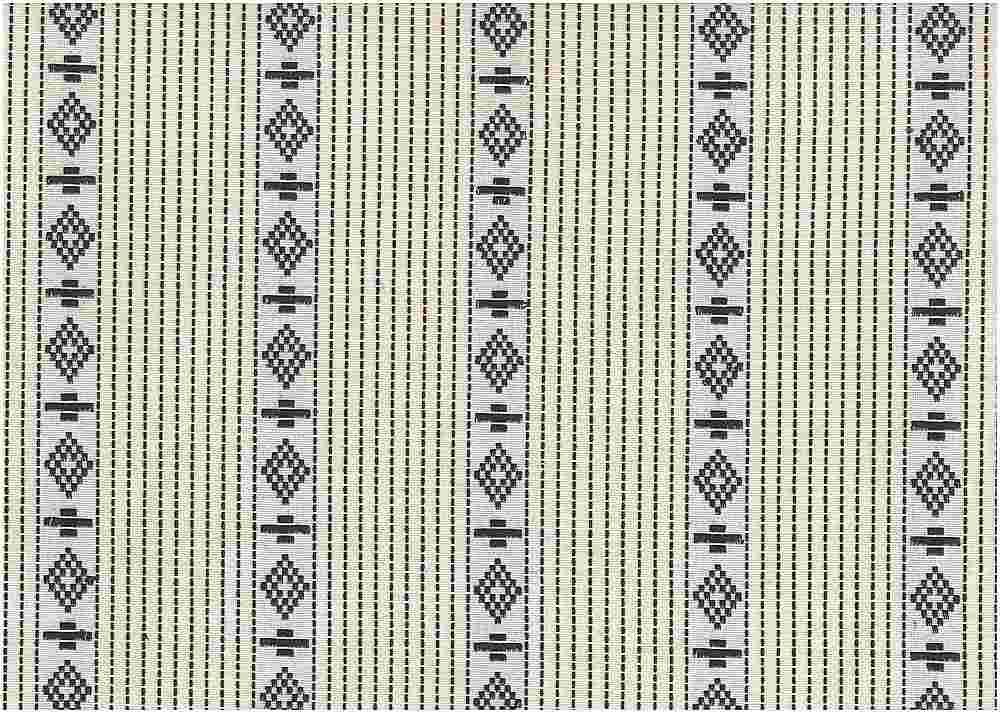 HOPI STRIPE - BLACK ON WHITE