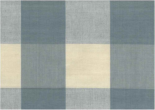 FOUR CHECK - SOFT BLUE