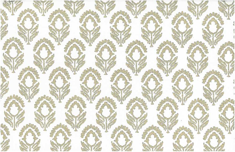 JASMINE PRINT - STONE/WHITE