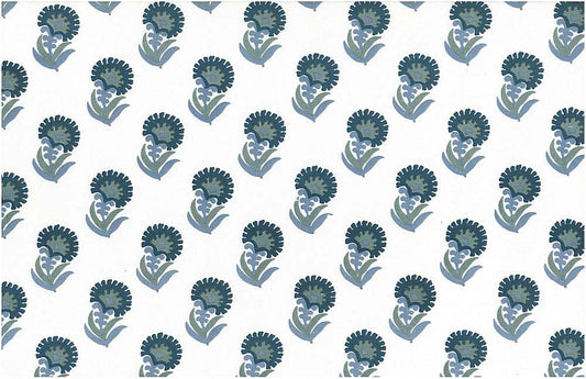 PURU PRINT - BLUES/WHITE