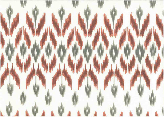 GARLAND IKAT PRINT - CLAY