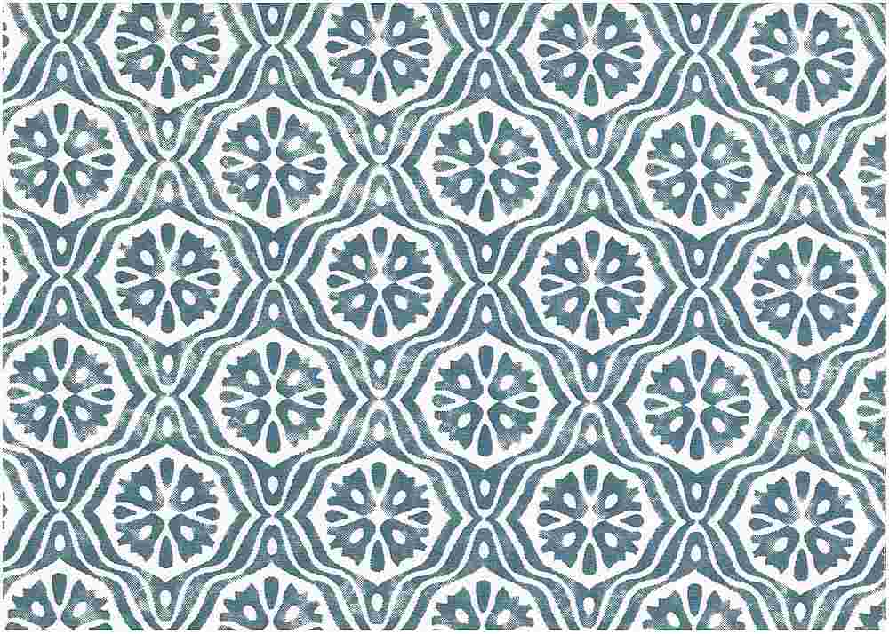 UBUD PRINT - OLD BLUE
