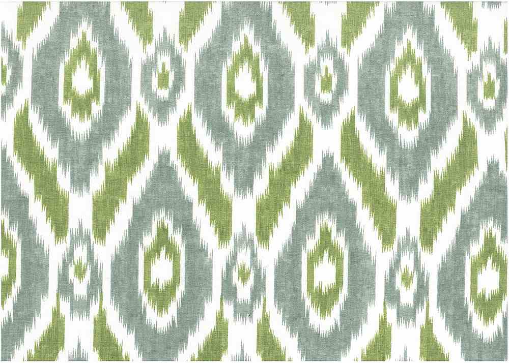 NEW ISTANBUL IKAT PRINT - BLUE/GREEN