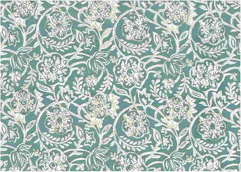 JODHPUR PRINT - AQUA