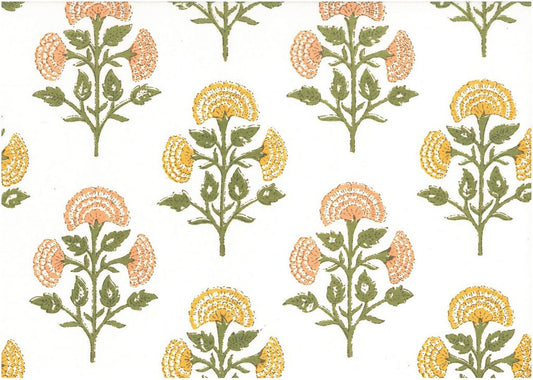 FARAH PRINT - CORAL/YEL/LW