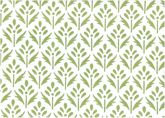 FEATHER PRINT - FRESH GREEN/LW