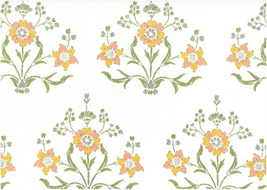 SIKANDRA PRINT - CORAL SUN/LW