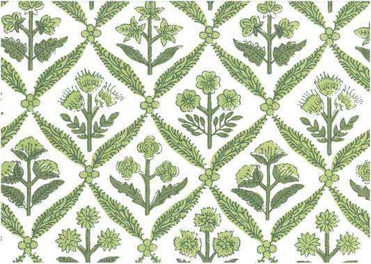TRELLIS PRINT - FERN/LW