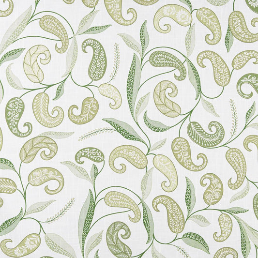 PAISLEY VINE PRINT - GREENS