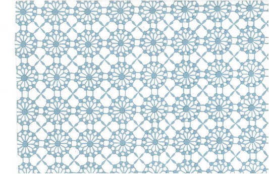 MAHAL PRINT - LAKE/WHITE
