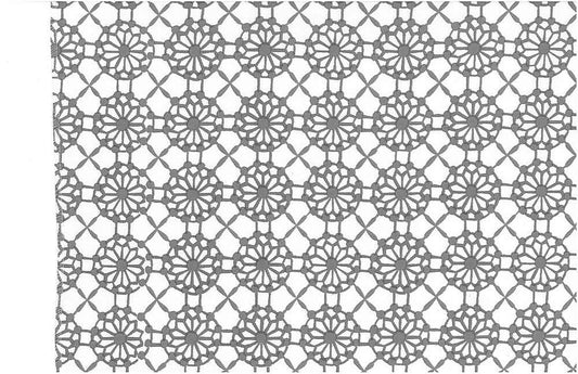 MAHAL PRINT - TAUPE/WHITE