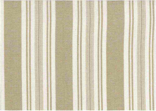 LINEN LOOK TICKING - BISCOTTI
