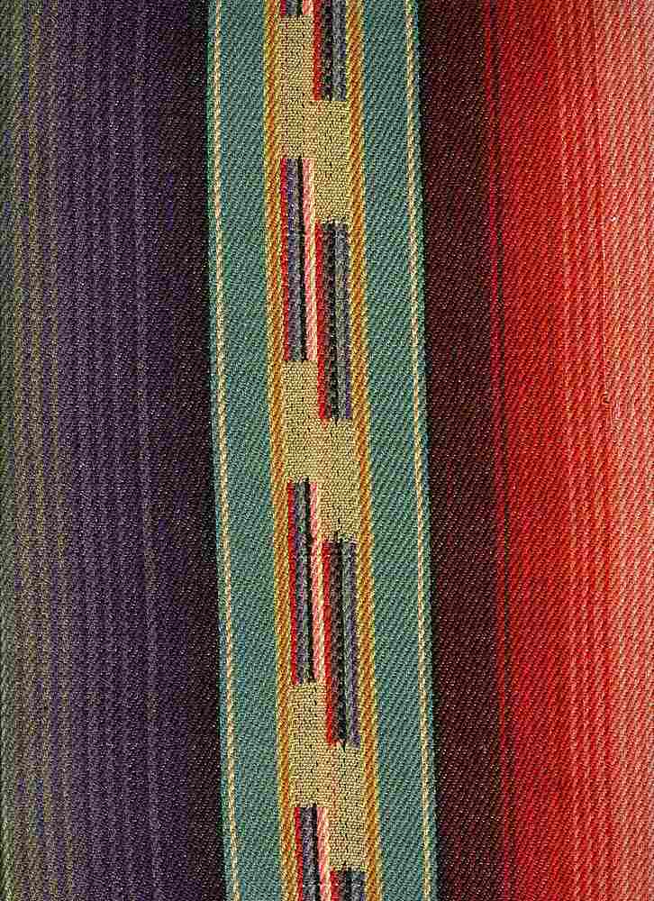 NAVAJO STRIPE - TEAL MULTI