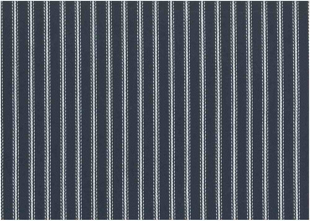 RETRO TICKING - WHITE ON NAVY