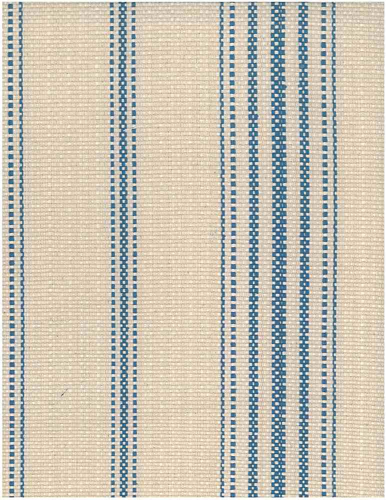 FARMHOUSE STRIPE - BLUE/FLAX