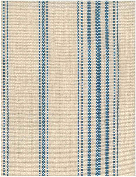FARMHOUSE STRIPE - BLUE/FLAX