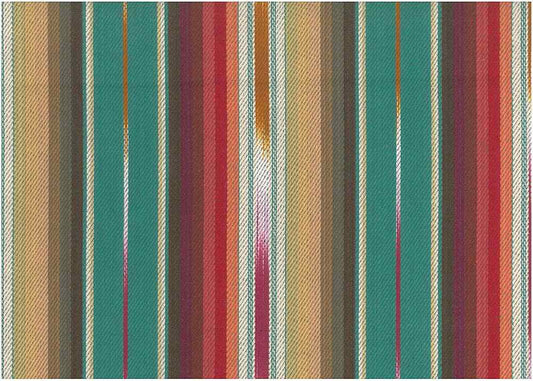 BAJA STRIPE - TURQ MULTI IKAT