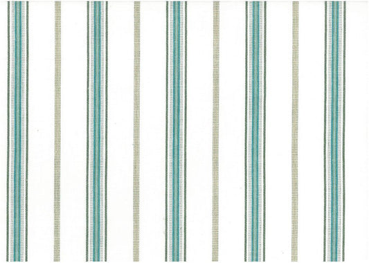 HARTFORD STRIPE - LAGOON/WHITE