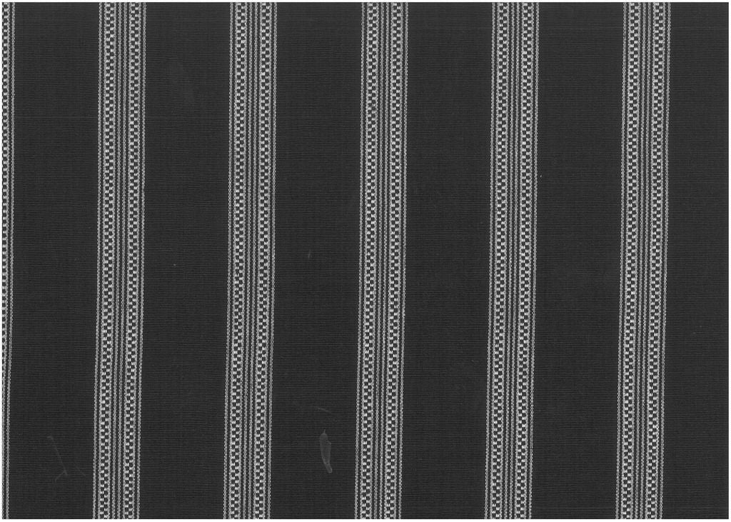 MOSAIC STRIPE - WHITE ON BLACK