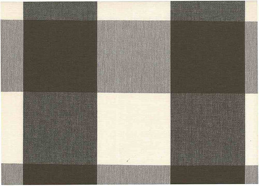 FOUR CHECK - BROWN/WHITE