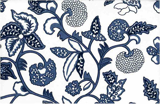 JAKARTA PRINT - DUTCH BLUE/WHITE