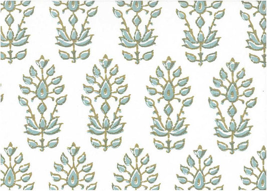 TREE PRINT - SPA/WHITE