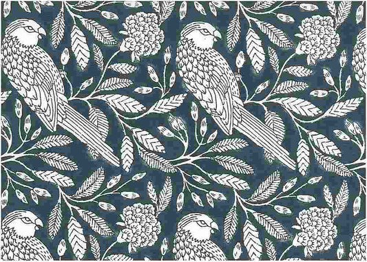 EDEN PRINT - INDIGO