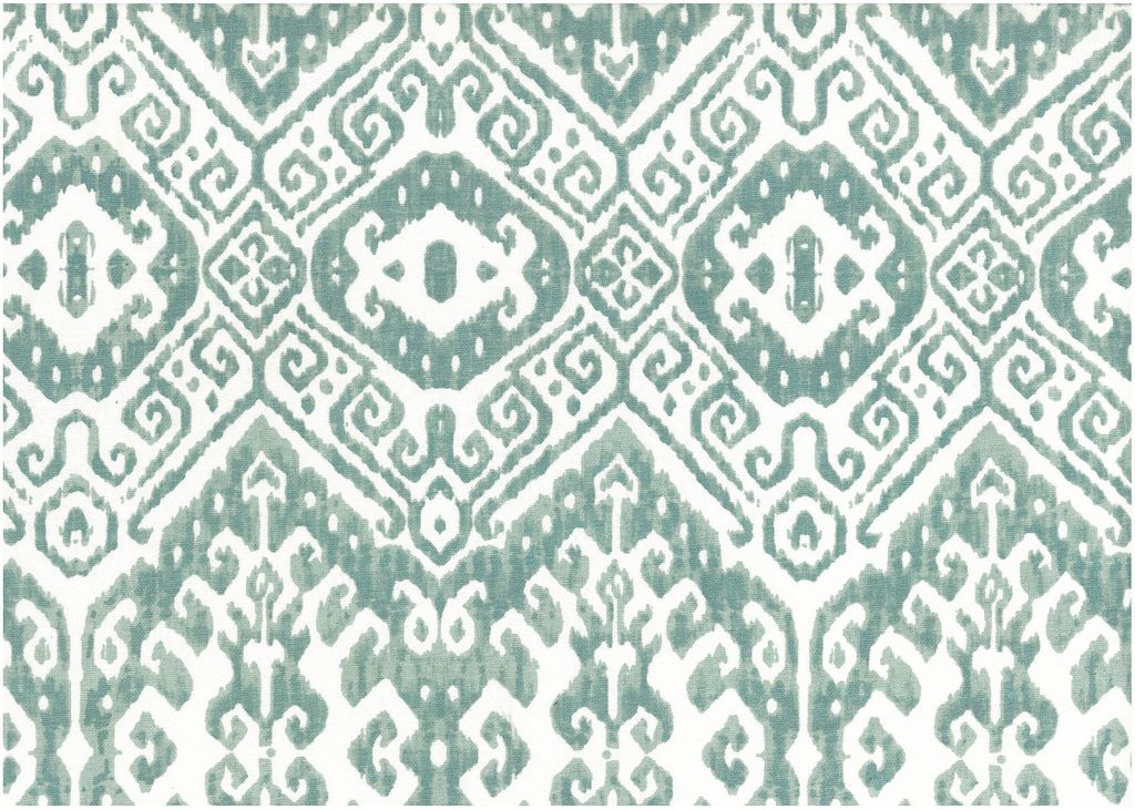 CHINESE IKAT PRINT - AQUA