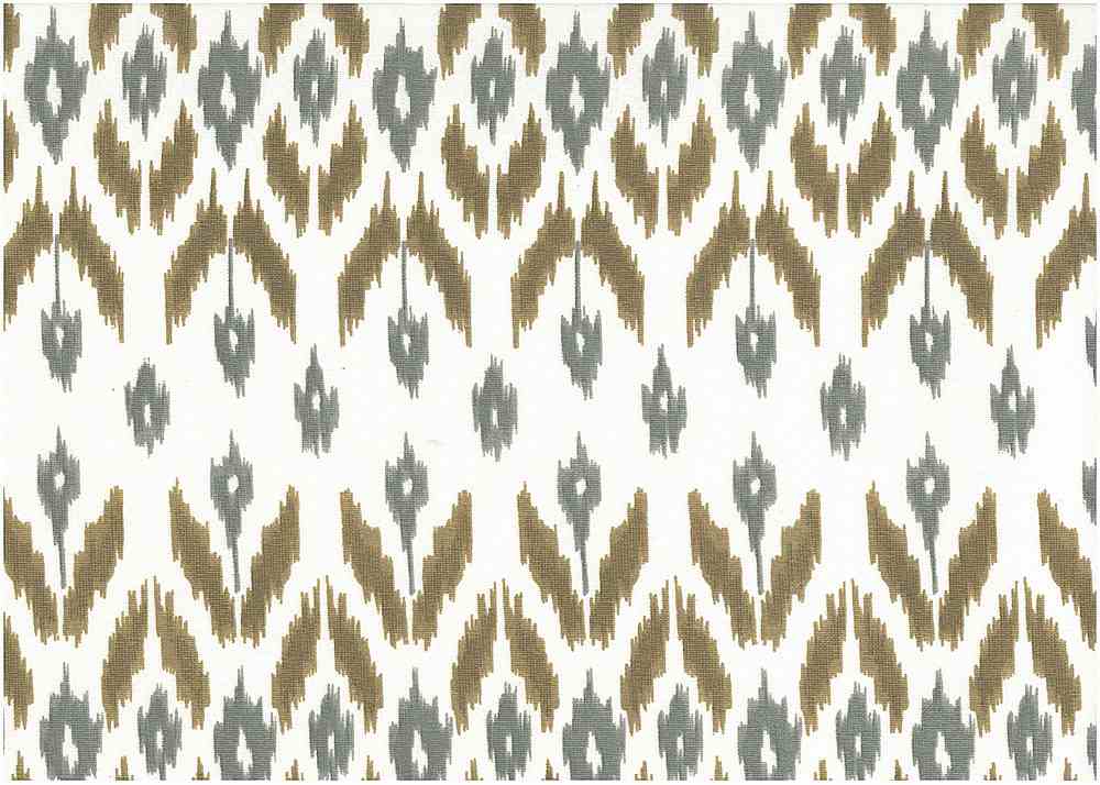 GARLAND IKAT PRINT - CINNAMON