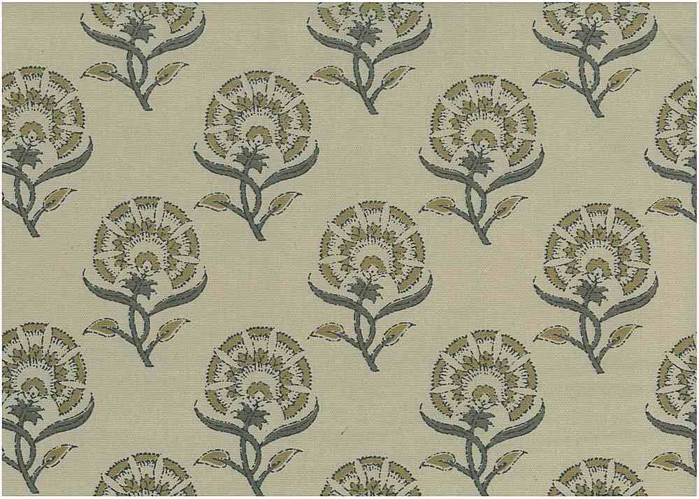 KAVALI PRINT - OAK/FLAX
