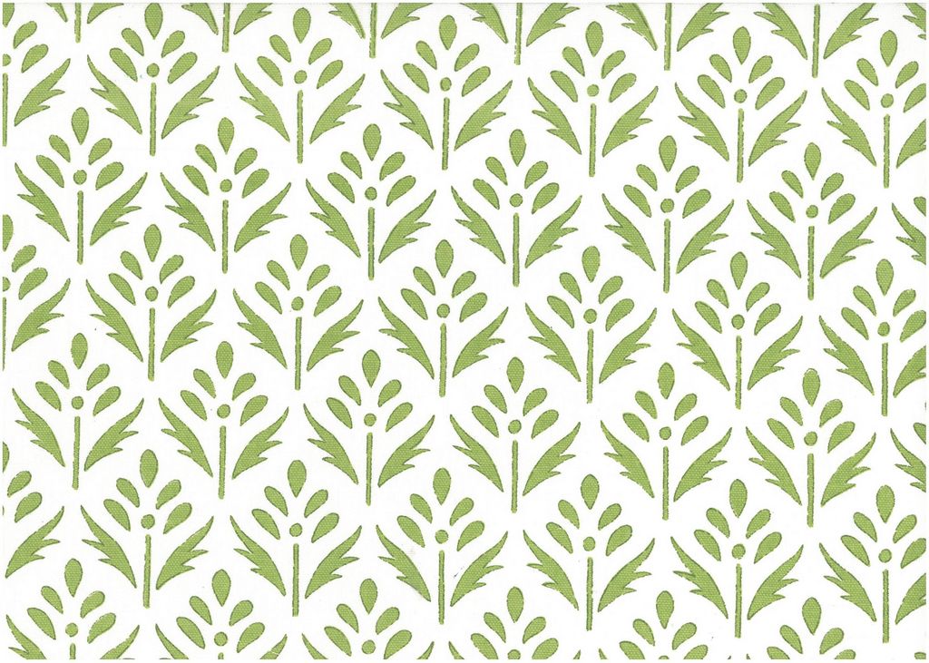 FEATHER PRINT - FRESH GREEN/LW