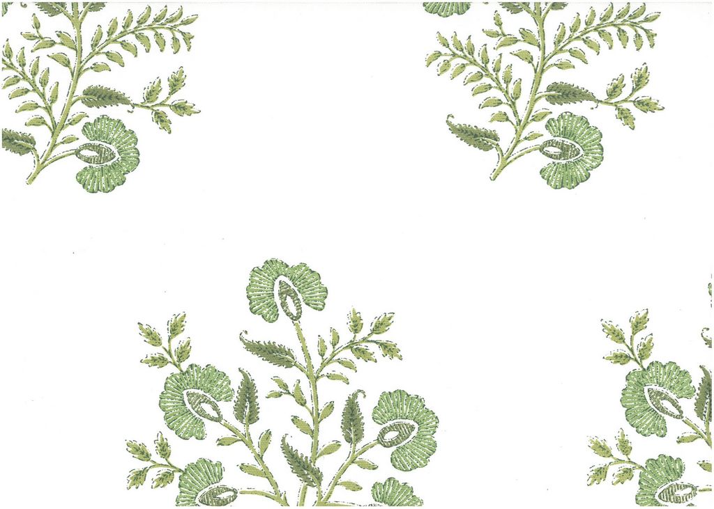 GARDENIA PRINT - HERB/LW