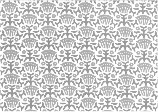YARROW PRINT - PEBBLE/LW