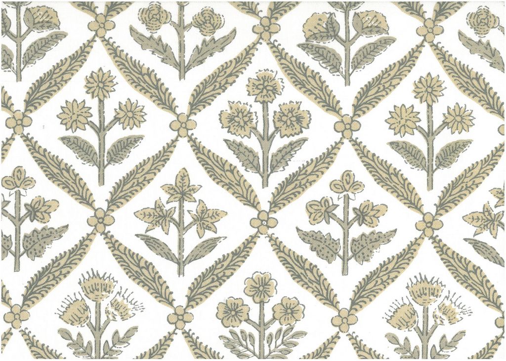 TRELLIS PRINT - STONE/LW