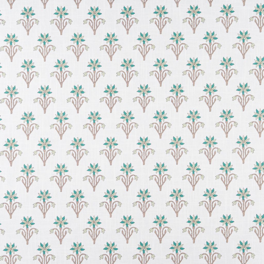 LOBELIA PRINT - TURQ